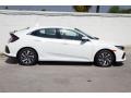 White Orchid Pearl 2018 Honda Civic LX Hatchback Exterior