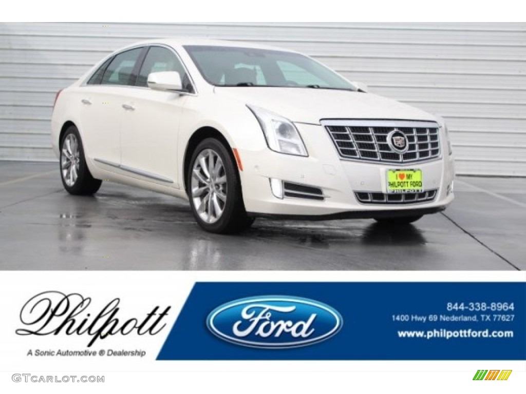 2014 XTS Luxury FWD - White Diamond Tricoat / Shale/Cocoa photo #1