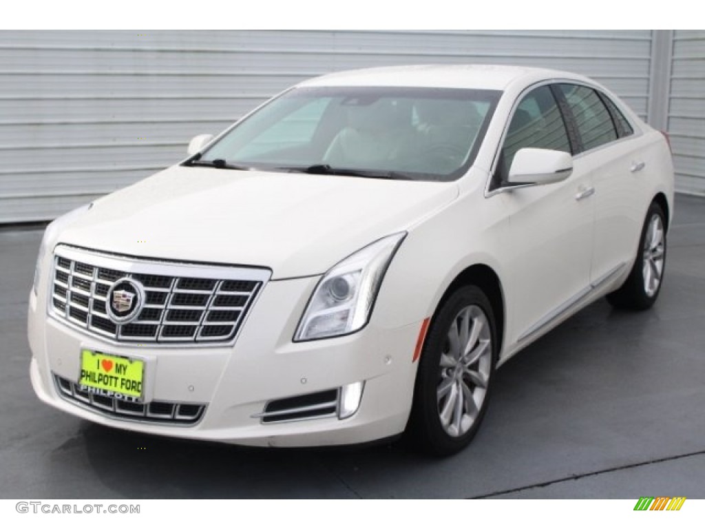 2014 XTS Luxury FWD - White Diamond Tricoat / Shale/Cocoa photo #3