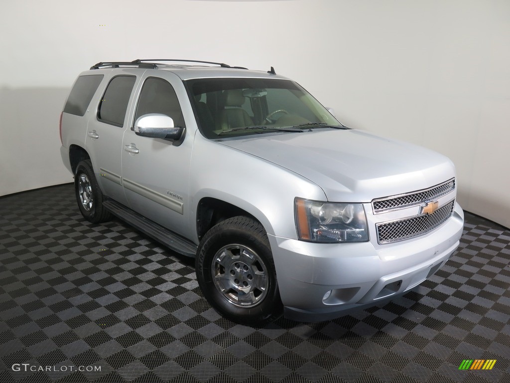 2011 Tahoe LT 4x4 - Sheer Silver Metallic / Light Cashmere/Dark Cashmere photo #2