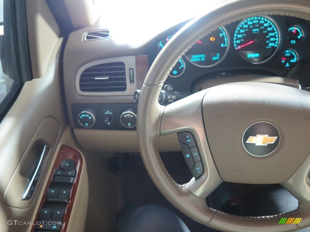 2011 Tahoe LT 4x4 - Sheer Silver Metallic / Light Cashmere/Dark Cashmere photo #8