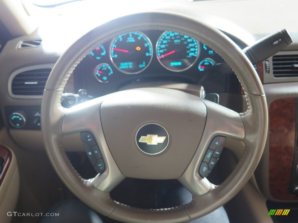 2011 Tahoe LT 4x4 - Sheer Silver Metallic / Light Cashmere/Dark Cashmere photo #9