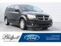 2012 Brilliant Black Crystal Pearl Dodge Grand Caravan Crew  photo #1