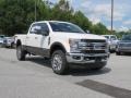White Platinum 2019 Ford F250 Super Duty King Ranch Crew Cab 4x4 Exterior
