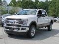 White Platinum 2019 Ford F250 Super Duty King Ranch Crew Cab 4x4 Exterior
