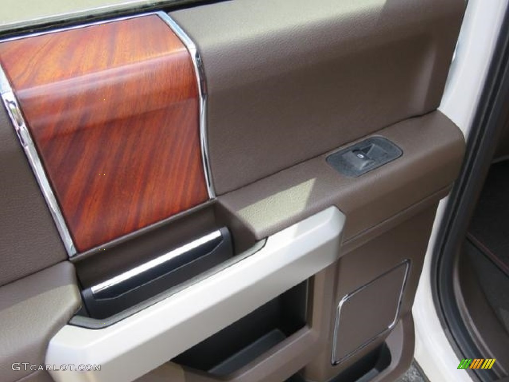 2019 Ford F250 Super Duty King Ranch Crew Cab 4x4 King Ranch Java Door Panel Photo #129228025