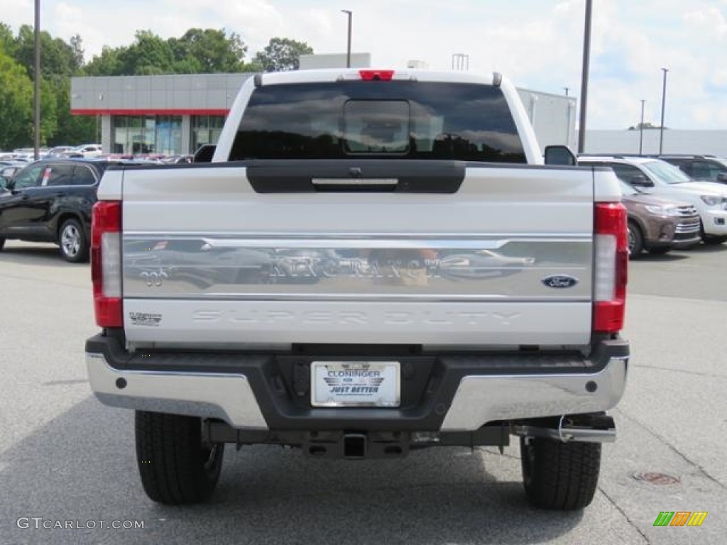 White Platinum 2019 Ford F250 Super Duty King Ranch Crew Cab 4x4 Exterior Photo #129228220