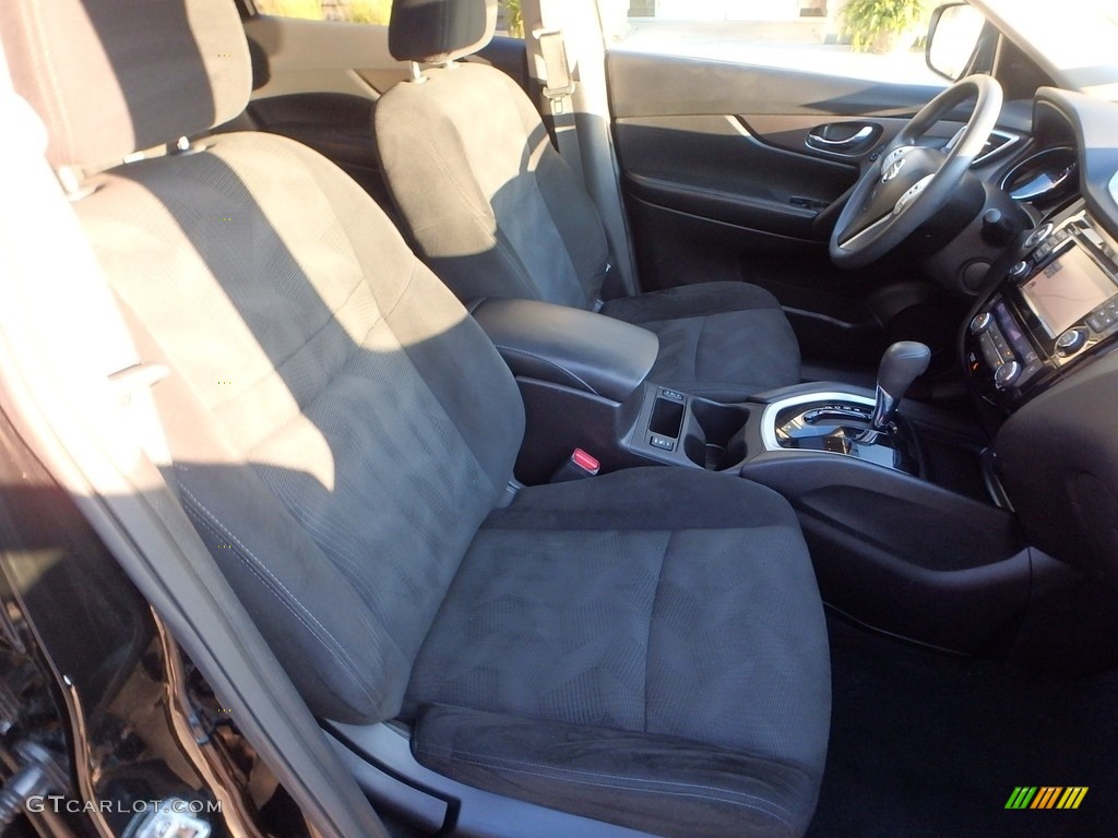 2015 Rogue SV AWD - Super Black / Charcoal photo #9