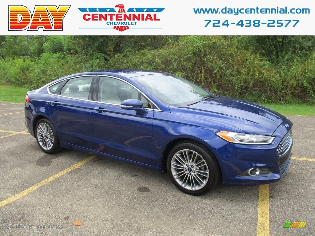 Deep Impact Blue Metallic Ford Fusion