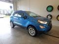 2018 Blue Candy Ford EcoSport SE 4WD  photo #1