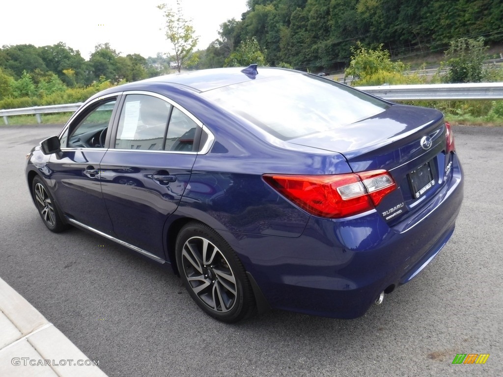 2017 Legacy 2.5i Sport - Lapis Blue Pearl / Sport Two-Tone Gray photo #8