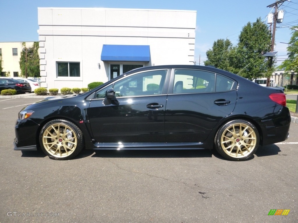 Crystal Black Silica 2018 Subaru WRX STI Type RA Exterior Photo #129235194