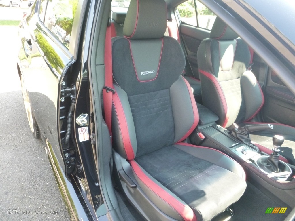2018 Subaru WRX STI Type RA Front Seat Photo #129235686