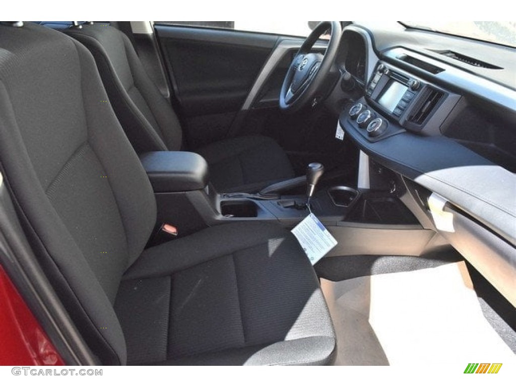 2018 RAV4 LE - Ruby Flare Pearl / Black photo #11