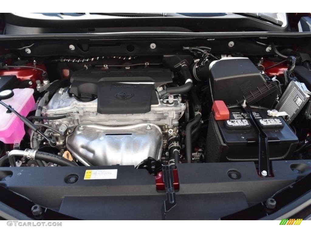 2018 RAV4 LE - Ruby Flare Pearl / Black photo #31