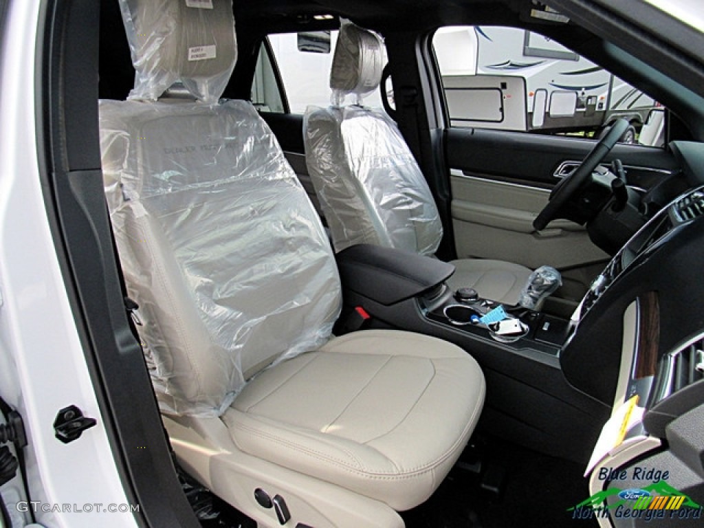 2018 Explorer Limited 4WD - White Platinum / Medium Stone photo #11