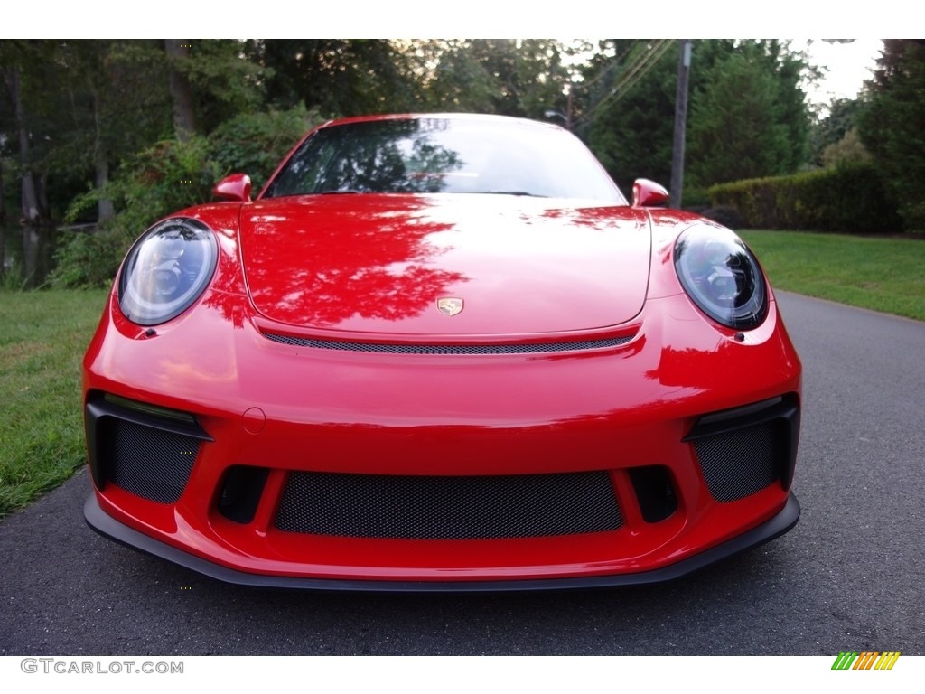 2018 911 GT3 - Guards Red / Black w/Alcantara photo #2