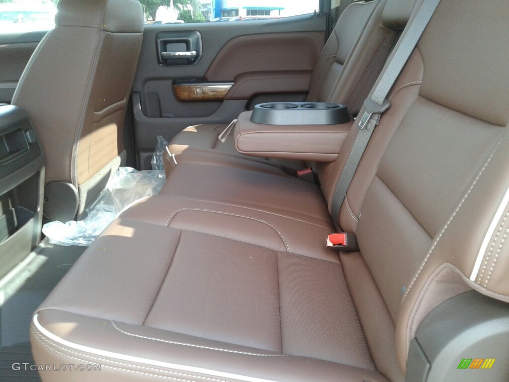 2019 Chevrolet Silverado 3500HD High Country Crew Cab 4x4 Rear Seat Photo #129243831