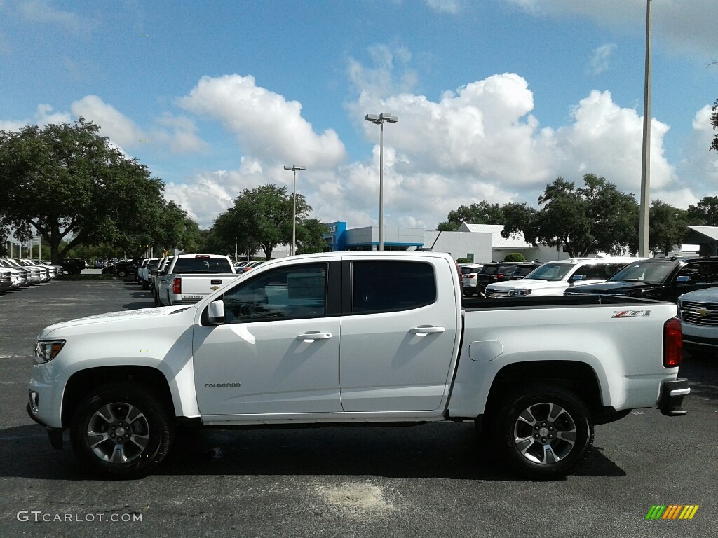 Summit White 2019 Chevrolet Colorado Z71 Crew Cab 4x4 Exterior Photo #129244254