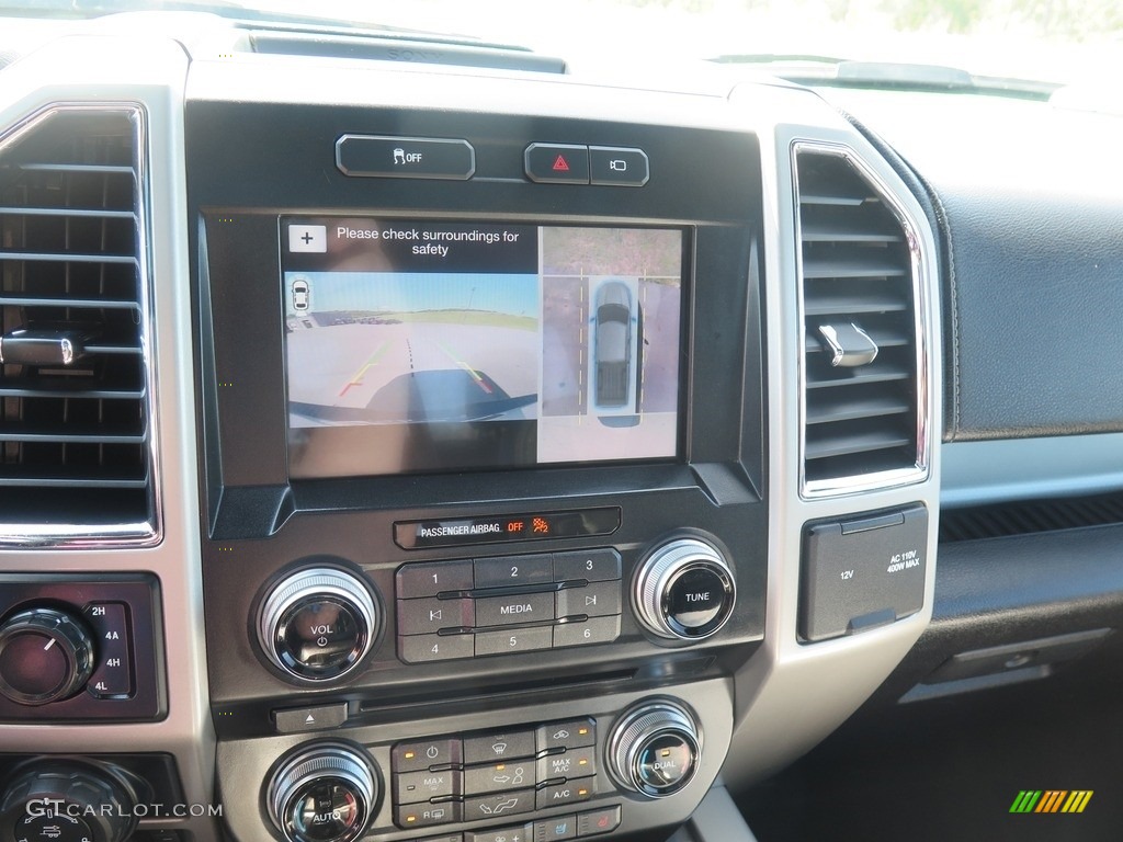 2017 F150 Lariat SuperCrew 4X4 - Oxford White / Black photo #2