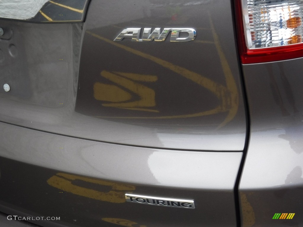 2016 CR-V Touring AWD - Urban Titanium Metallic / Black photo #9