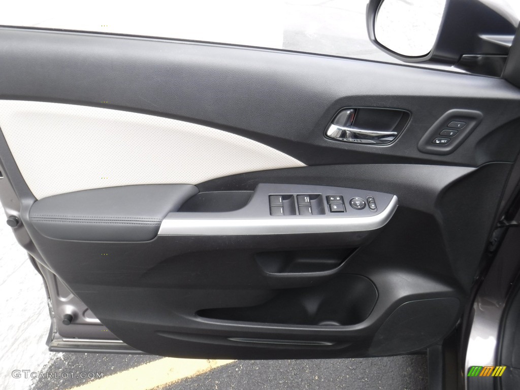 2016 CR-V Touring AWD - Urban Titanium Metallic / Black photo #13
