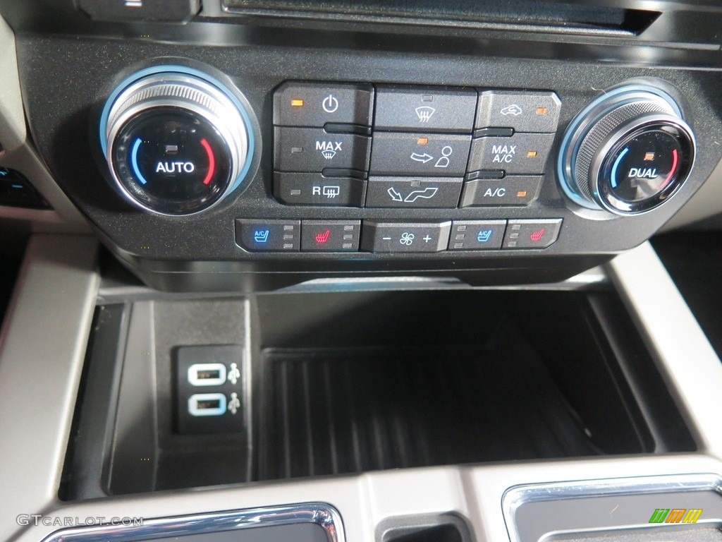 2017 F150 Lariat SuperCrew 4X4 - Oxford White / Black photo #16