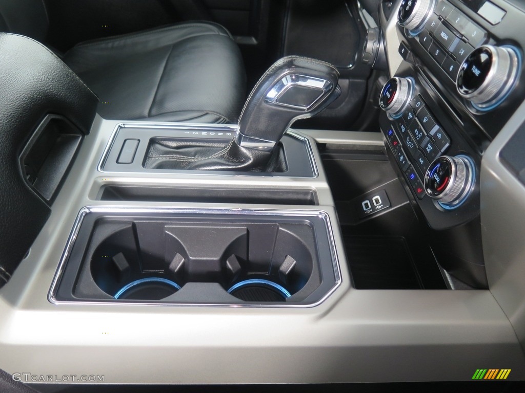 2017 F150 Lariat SuperCrew 4X4 - Oxford White / Black photo #17