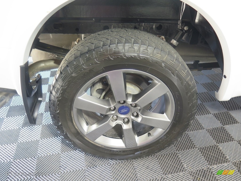2017 F150 Lariat SuperCrew 4X4 - Oxford White / Black photo #21
