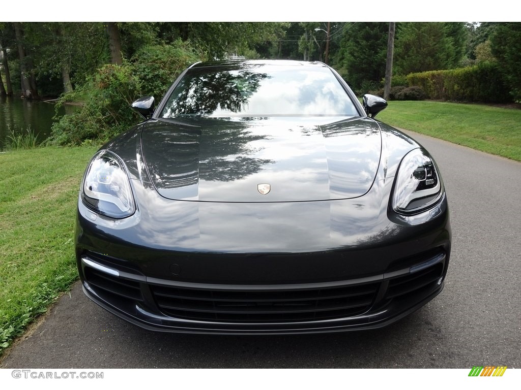 2018 Panamera 4S - Agate Grey Metallic / Black/Bordeaux Red photo #2