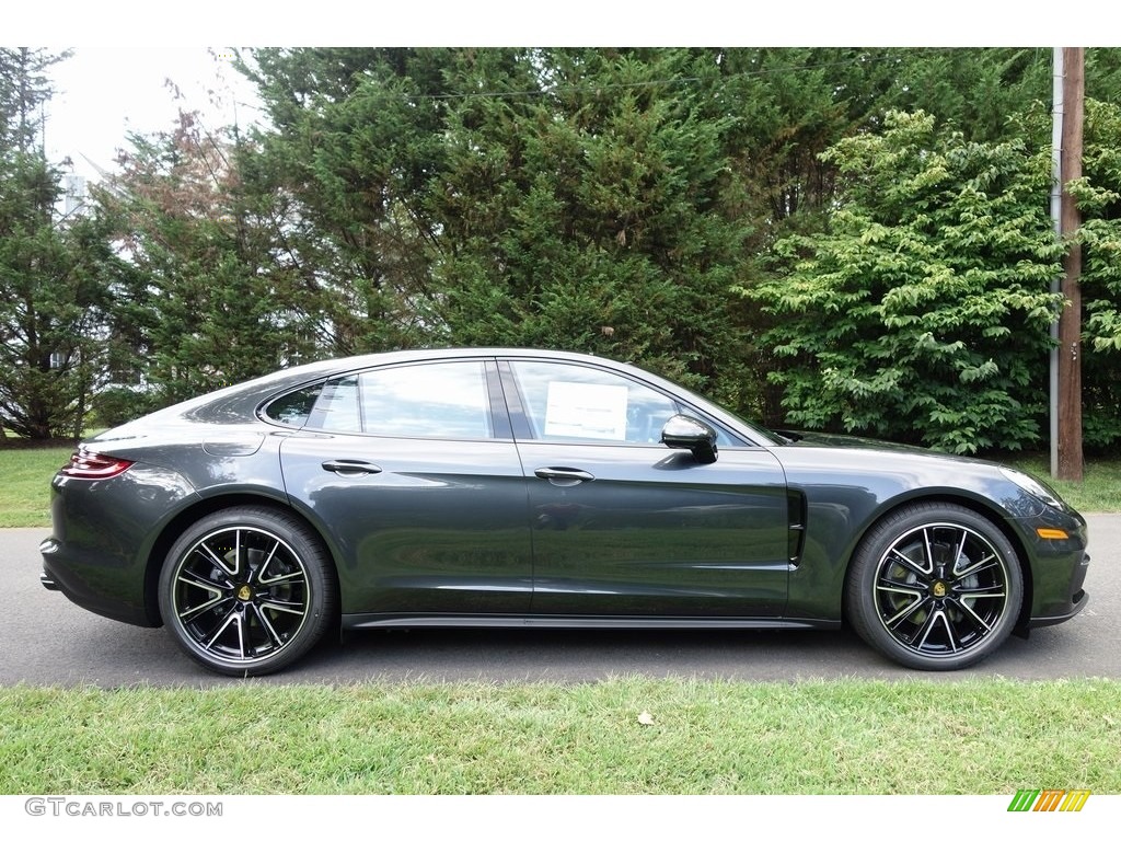 2018 Panamera 4S - Agate Grey Metallic / Black/Bordeaux Red photo #3
