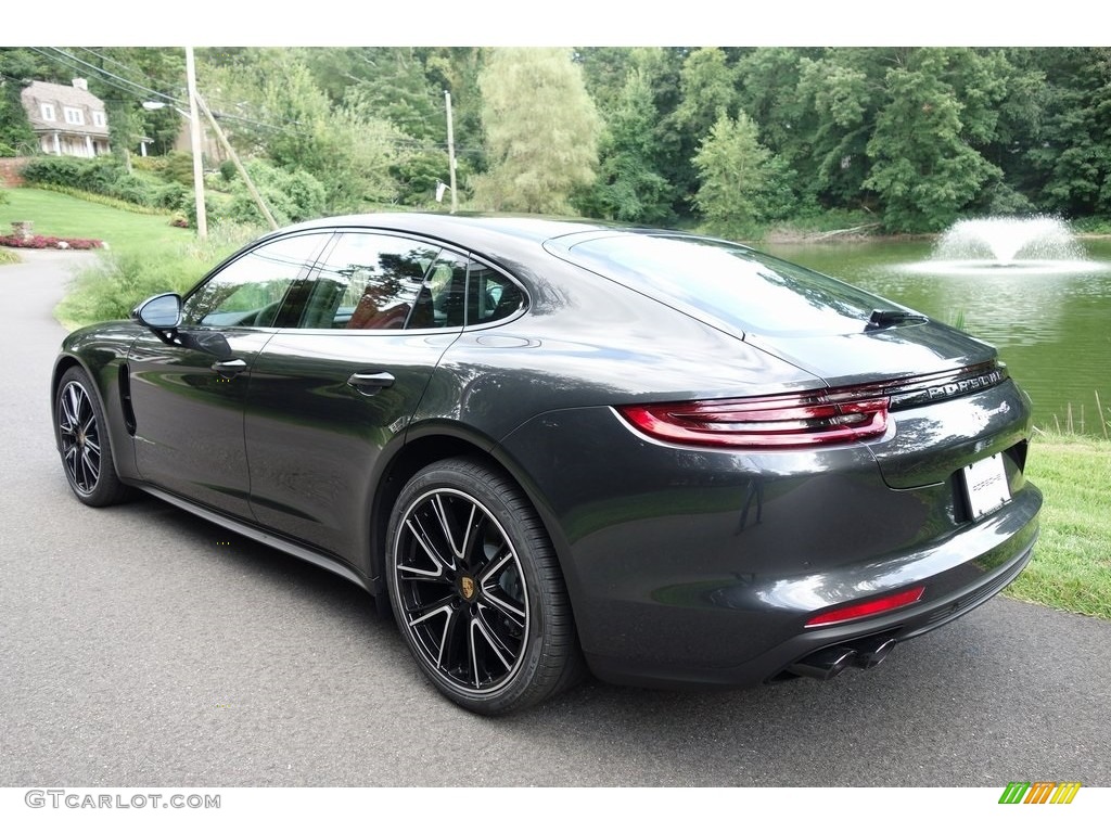 2018 Panamera 4S - Agate Grey Metallic / Black/Bordeaux Red photo #6