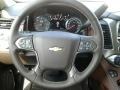 2019 Chevrolet Tahoe Cocoa/Mahogany Interior Steering Wheel Photo