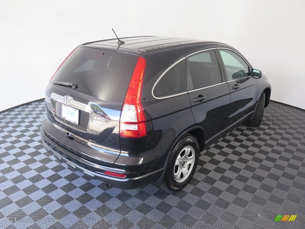 2010 CR-V EX AWD - Crystal Black Pearl / Gray photo #8