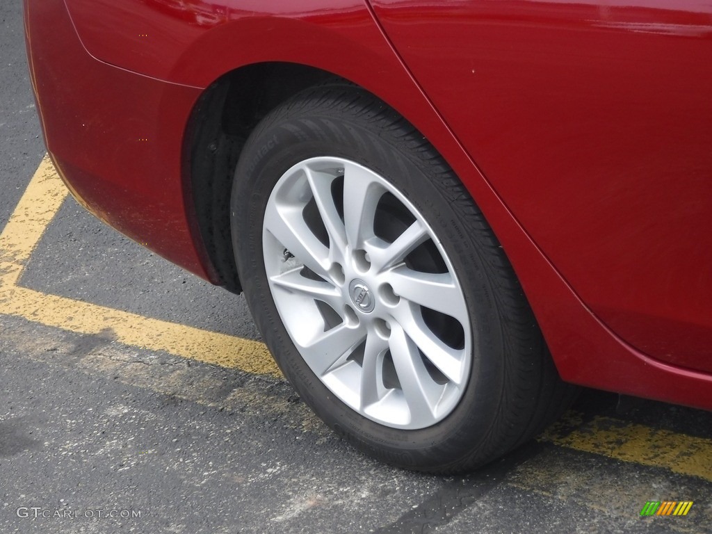 2013 Sentra SV - Red Brick / Charcoal photo #3