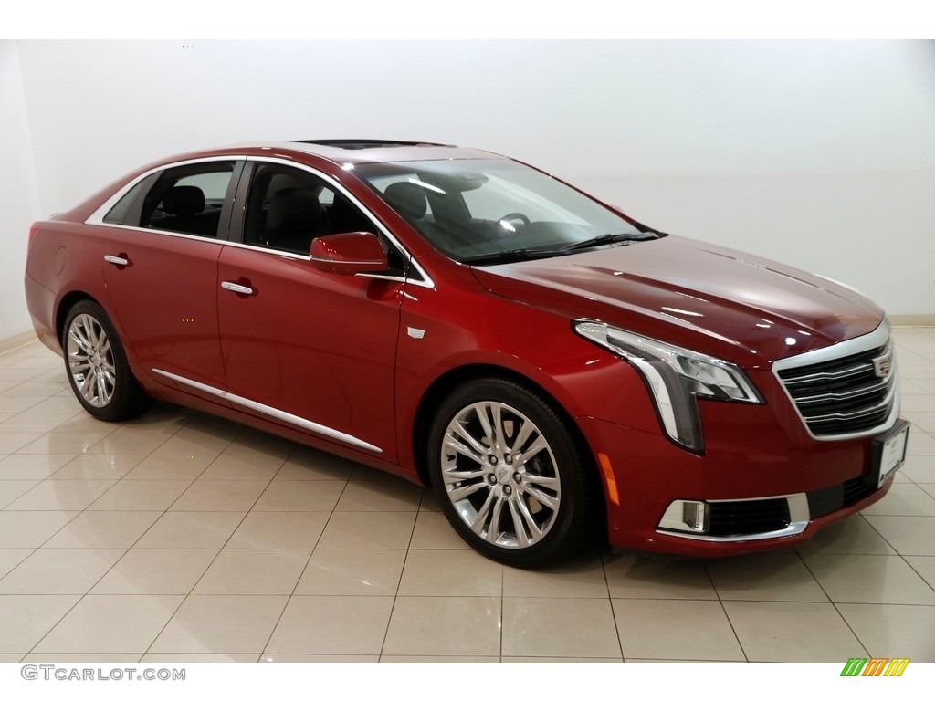 2018 XTS Luxury AWD - Red Horizon Tintcoat / Jet Black photo #1