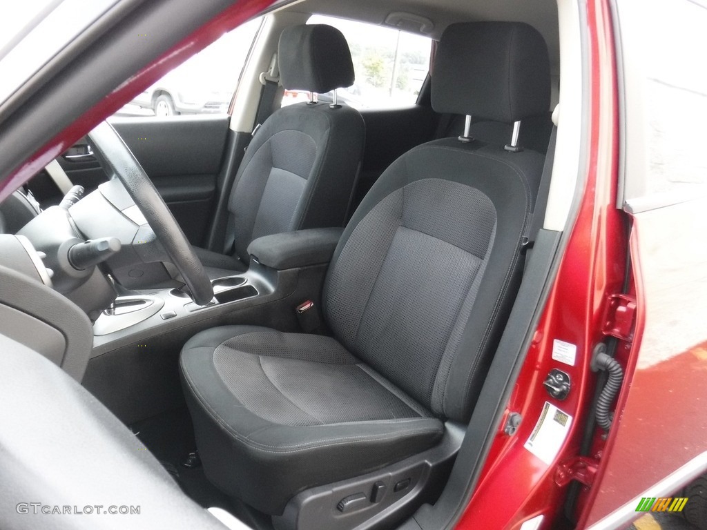 2012 Rogue SV AWD - Cayenne Red / Black photo #12