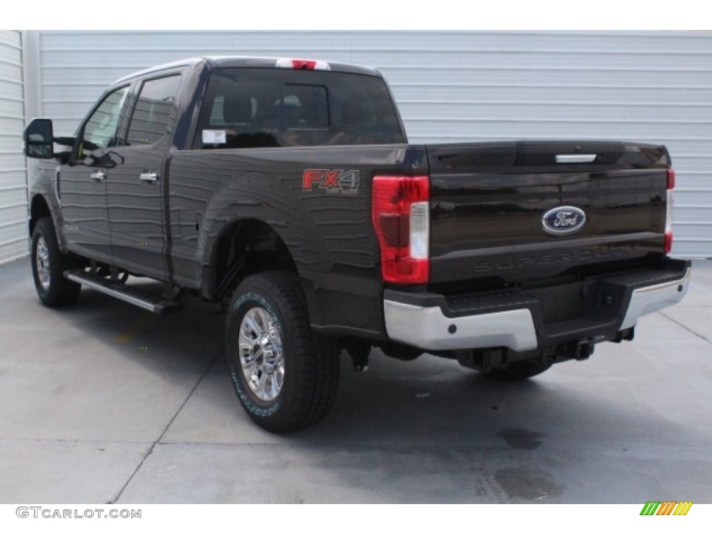 2019 F250 Super Duty XLT Crew Cab 4x4 - Magma Red / Camel photo #7