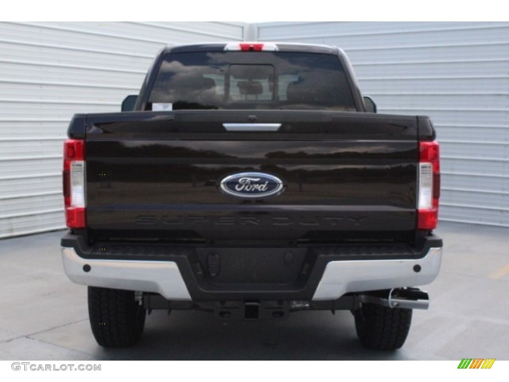 2019 F250 Super Duty XLT Crew Cab 4x4 - Magma Red / Camel photo #8