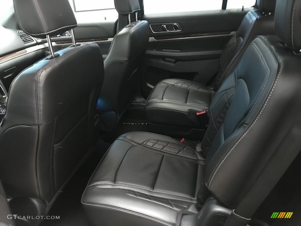 2018 Explorer Platinum 4WD - Blue Metallic / Ebony Black photo #3