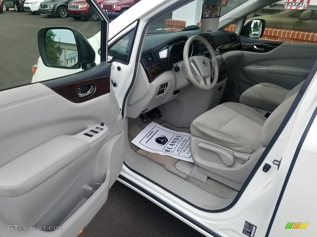 2013 Quest 3.5 S - Pearl White / Gray photo #3