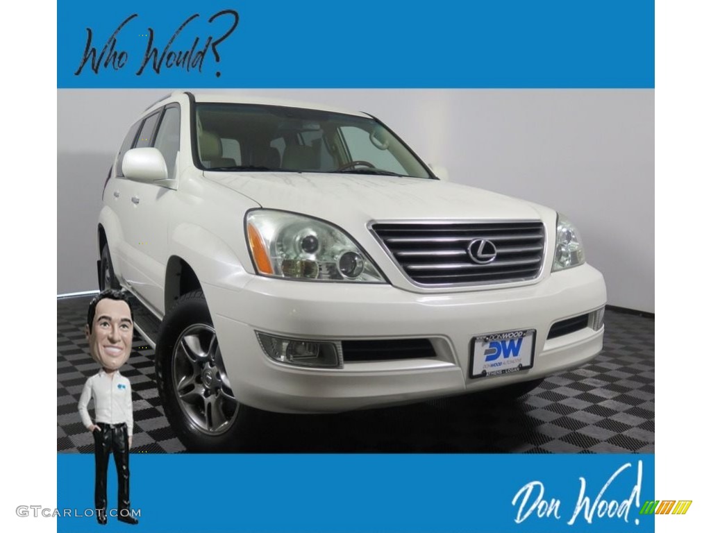 2008 GX 470 - Blizzard White Pearl / Ivory photo #1