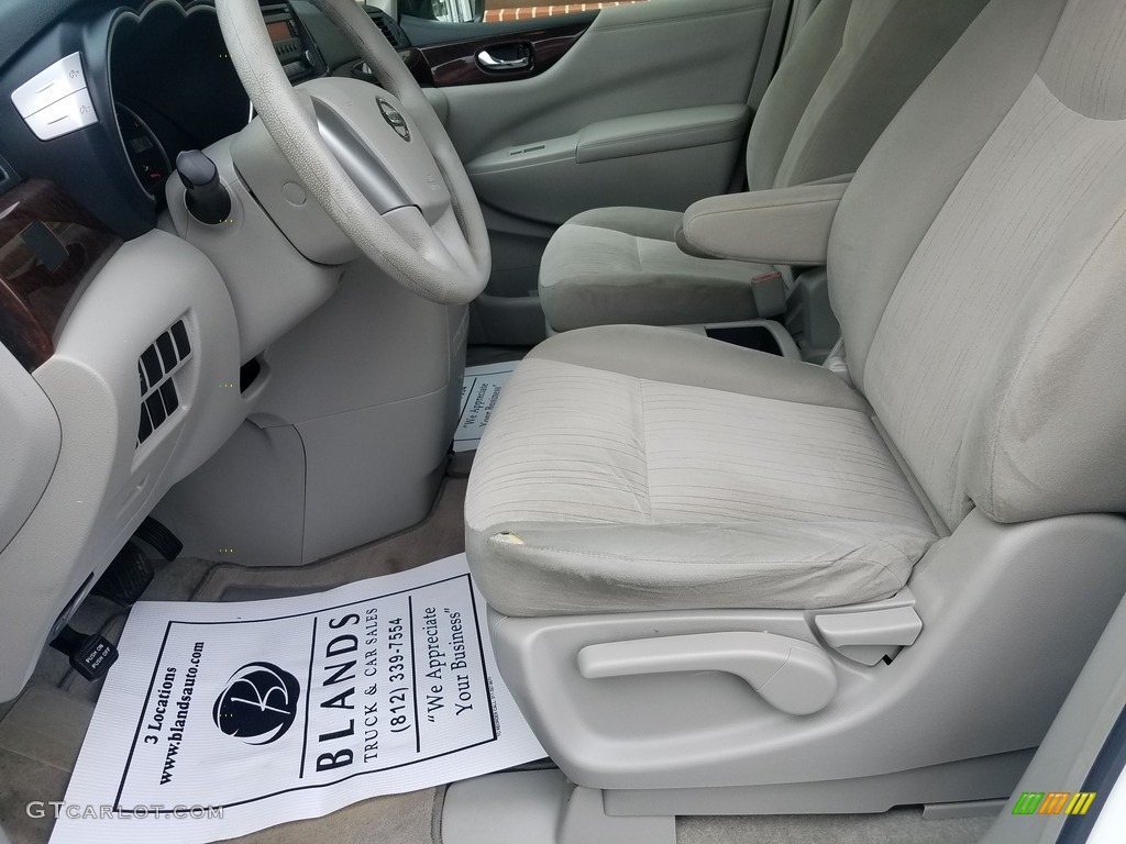 2013 Quest 3.5 S - Pearl White / Gray photo #6