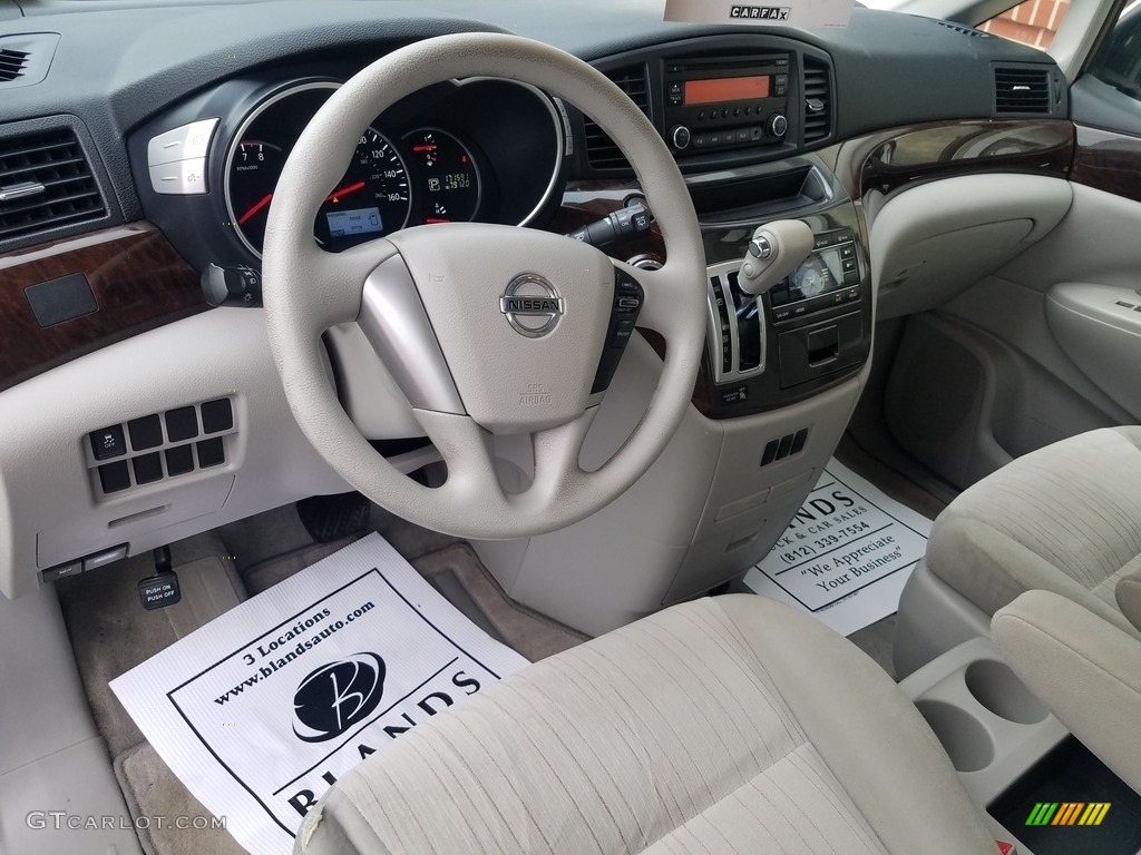 2013 Quest 3.5 S - Pearl White / Gray photo #8