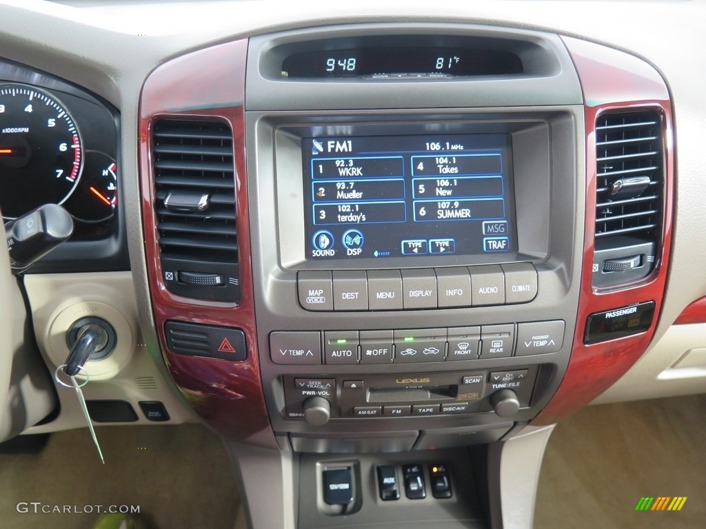 2008 GX 470 - Blizzard White Pearl / Ivory photo #15