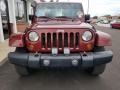 2007 Red Rock Crystal Pearl Jeep Wrangler Unlimited Sahara 4x4  photo #34