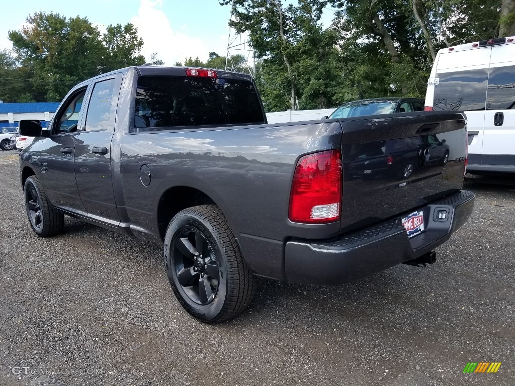 2019 1500 Classic Express Quad Cab 4x4 - Granite Crystal Metallic / Black photo #4