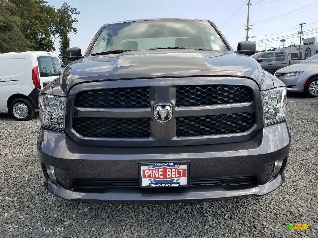 2019 1500 Classic Express Quad Cab 4x4 - Granite Crystal Metallic / Black photo #2