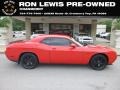 2010 Inferno Red Crystal Pearl Dodge Challenger SE #129230318
