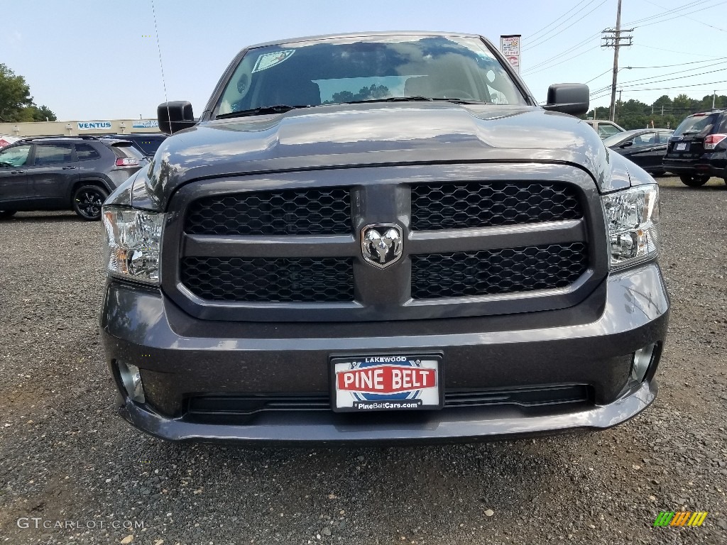 2019 1500 Classic Express Quad Cab 4x4 - Granite Crystal Metallic / Black photo #2